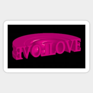 hot sexy fuchsia love Sticker